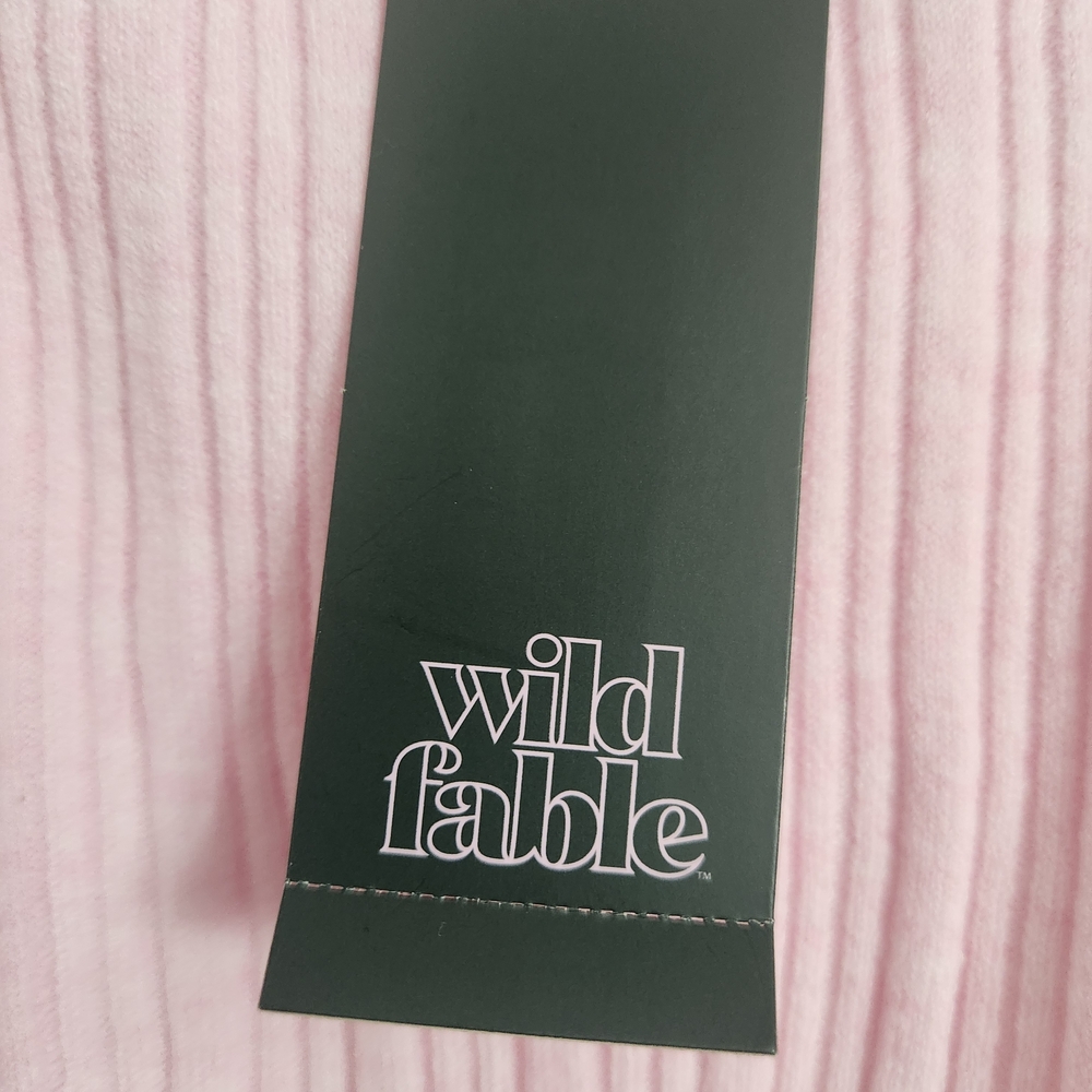 Wild Fable Pink Ribbed Tank XXS - Picture 3 of 5